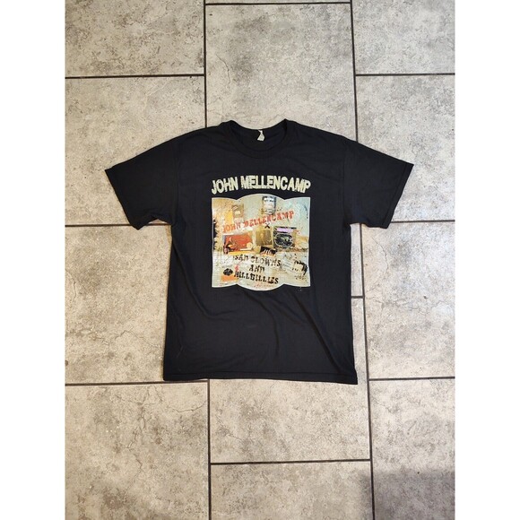 2017 JOHN MELLENCAMP Sad Clowns and Hillbillies Concert Tour Large T-Shirt - Picture 8 of 10